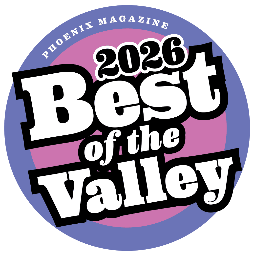 Phoenix Magazine 2026 Best of the Valley veterinary award badge